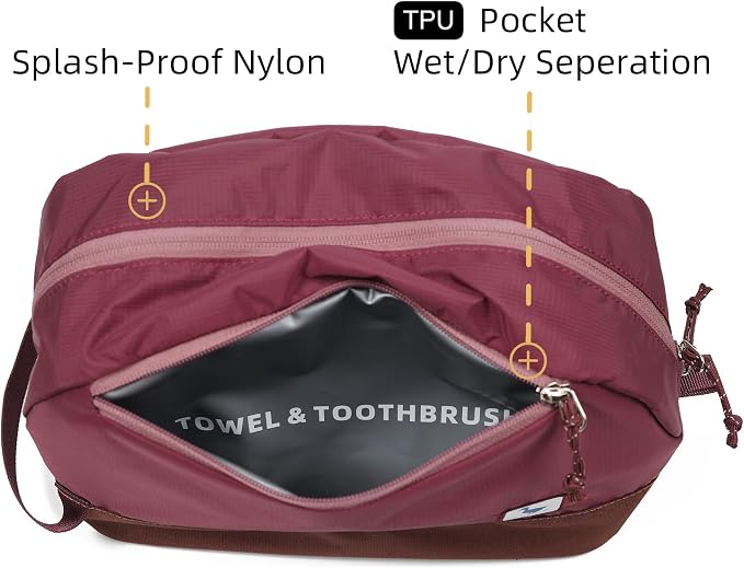 Travel Toiletry Bag 8L for Women, Large Packing Cube - Image 3