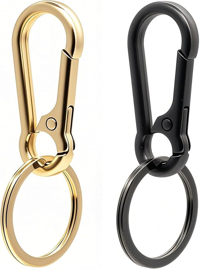 Keychain Keyring Set for Men Women Classic Metal Home Car Key Holder Organizer by Unknown