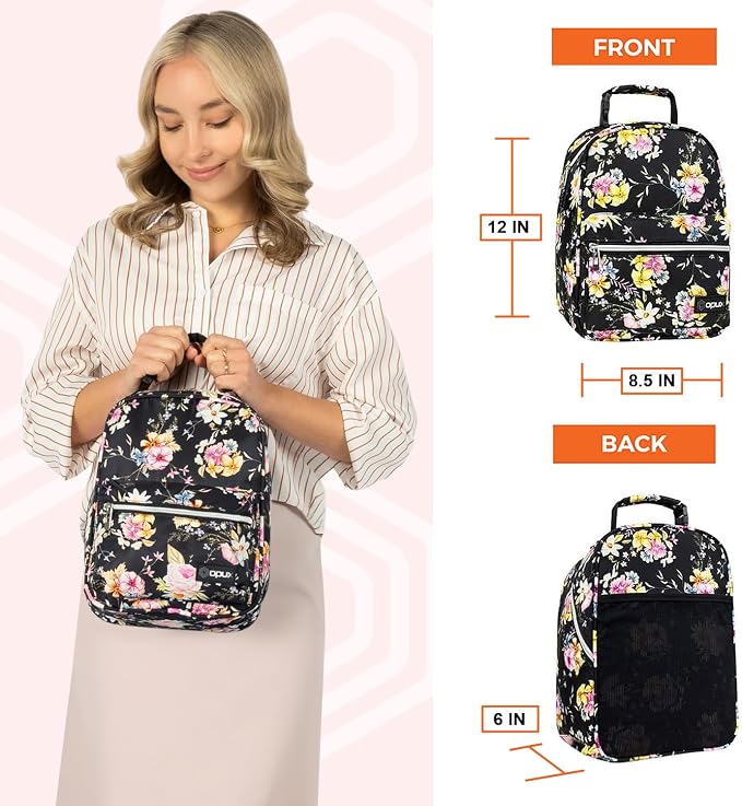 opux Lunch Box for Girls Boys Kids, Insulated Leakproof Lunch Bag, Reusable - Image 2