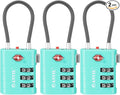 ANVIL TSA Approved Luggage Locks – High Security TSA008 Combination Travel Locks by ANVIL
