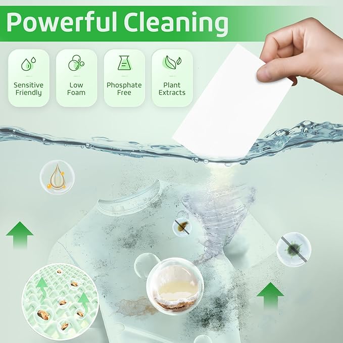 Poesie Laundry Detergent Sheets 3 Pack 480 Sheets 240 Loads Laundry Detergent - Image 4