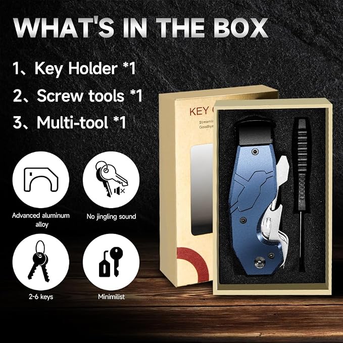 Zeeker Compact Key Organizer Keychain - Image 8