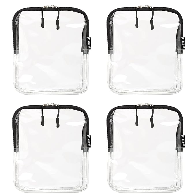 BORSALI Quart Size Bag TSA-Approved by Borsali