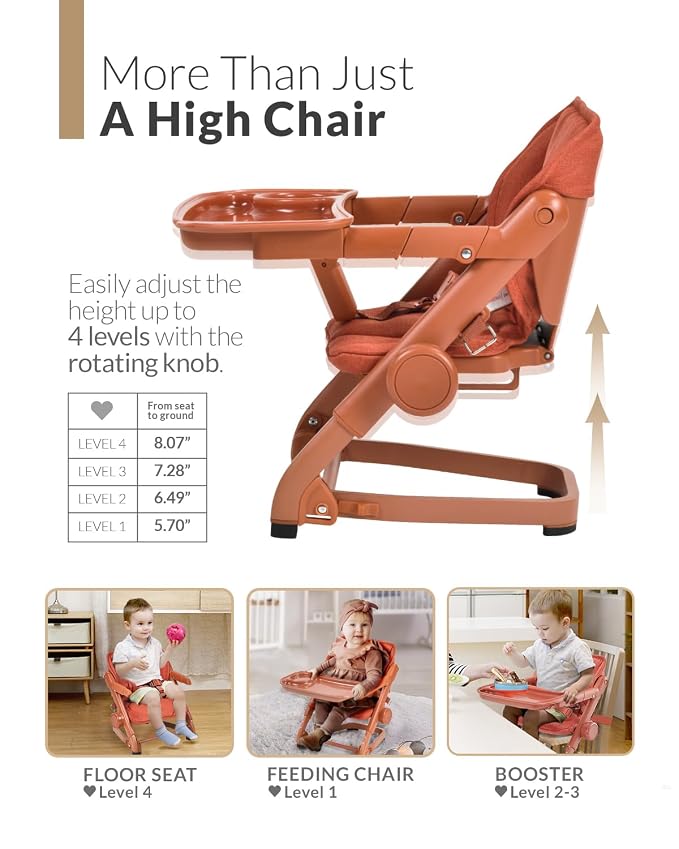 Feed Me 3-in-1 Travel High Chair Booster Seat - Image 2