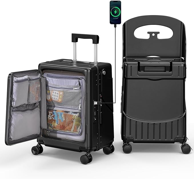 Hardshell Carry On Suitcase by GHSY