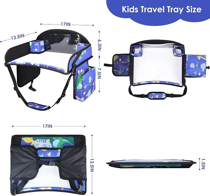 2PCS Kids Travel Tray for Airplane - Image 9