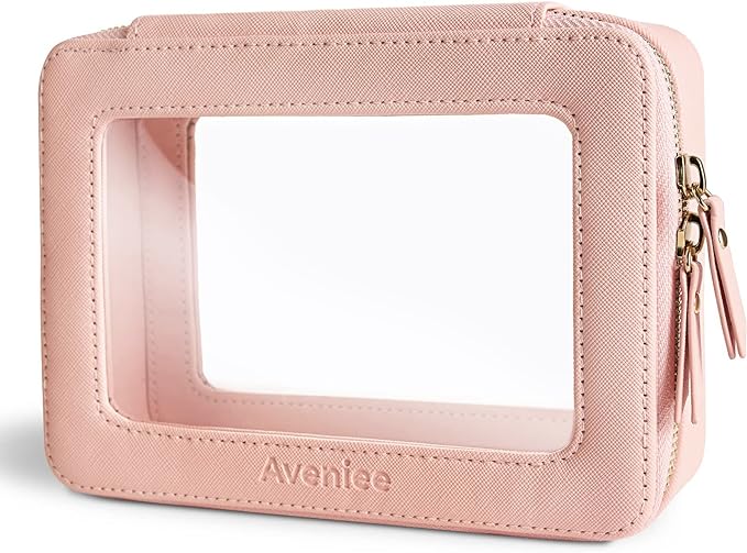 Aveniee Clear Makeup Bag Organizer, Large Travel Toiletry Bag by Aveniee