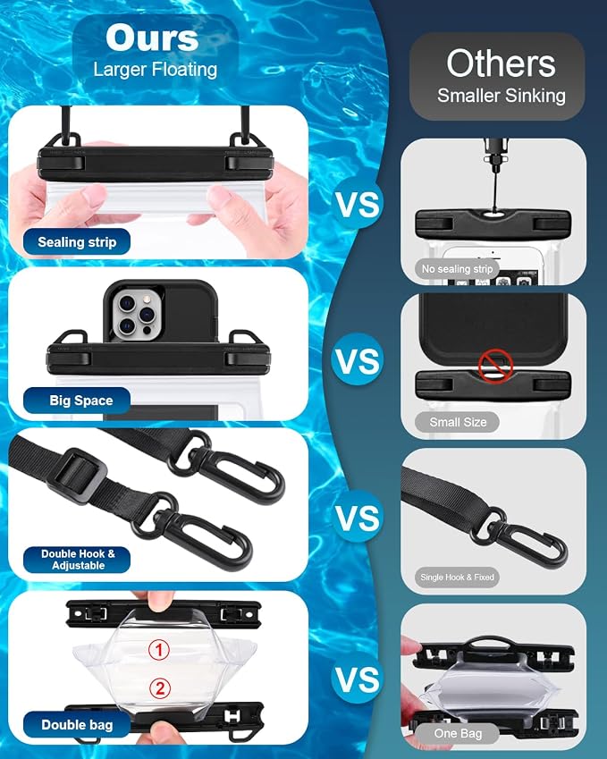 Large Waterproof Phone Pouch Floating, Waterproof Phone Case - Image 7