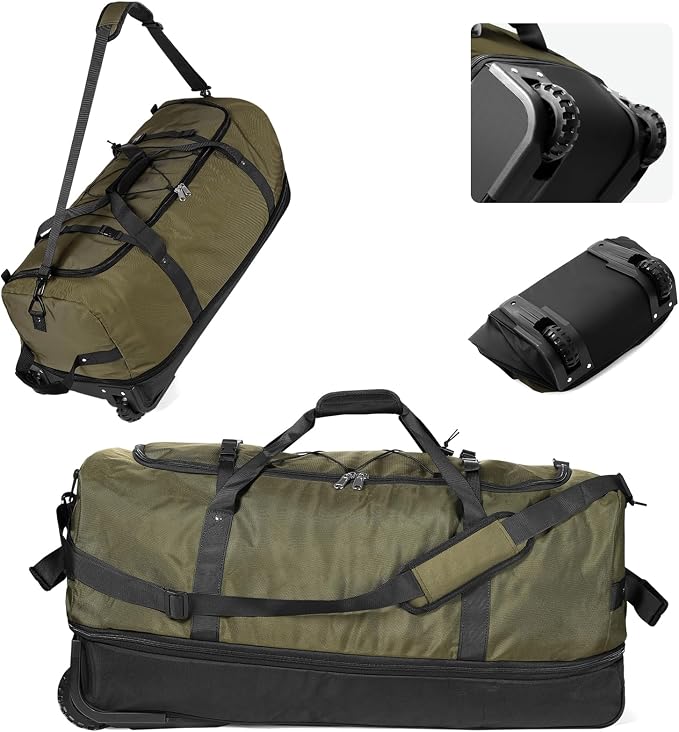 CONTAIL 32" Soft-Sided Rolling Duffle Bag by CONTAIL