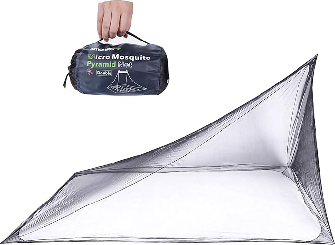 4Monster Camping Net with Carry Bag, Compact and Lightweight, Fits Bed by 4Monster
