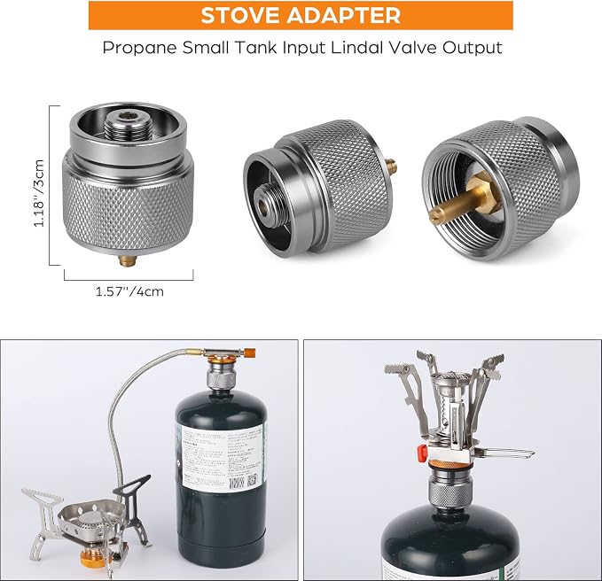 Odoland 3500W/6800W Windproof Camp Stove Camping Gas Stove - Image 9
