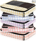 5 Pcs Packing Cubes for Suitcase Large Travel Cubes Carry on Luggage Organizer by Bulyoou
