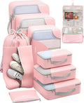 ALL INCLUDED 10 Set Durable Packing Cubes by OlarHike