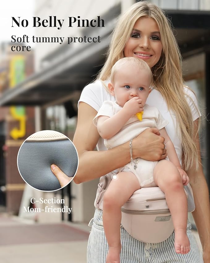 MOMTORY Carryall™ Pro Baby Carrier, Safety-Certified 6-in-1 Ultra Storage Baby - Image 5