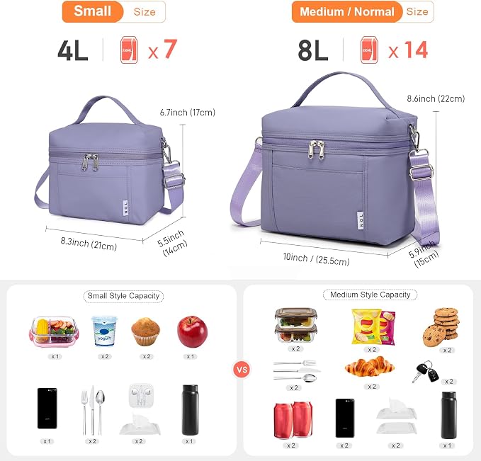 NOL Natural Organic Lifestyle Insulated Lunch Bags - Image 2