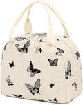 Bluboon Lunch Bag for Women Men Cute Corduroy Lunch Tote Bags Reusable by BLUBOON