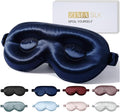 ZIMASILK Adjustable 22 Momme 100% Pure Mulberry Silk Sleep Mask, 3D Contoured by ZIMASILK