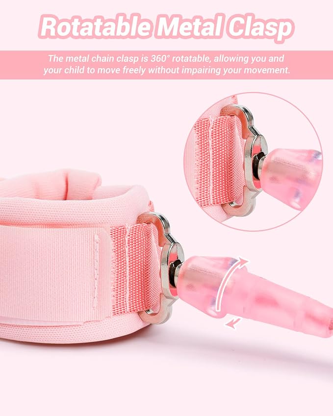 Anti Lost Wrist Link, Dr.meter 2 Pack Toddler Safety Leash - Image 6
