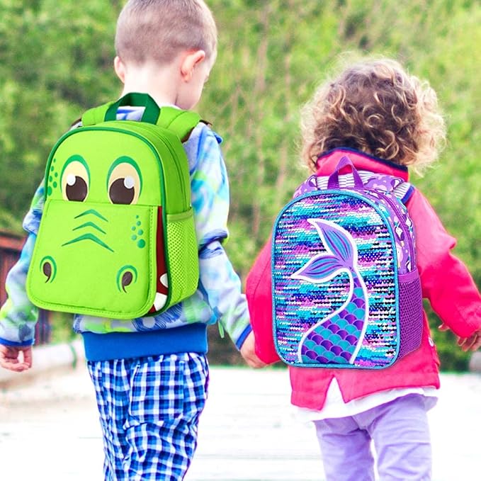 gxtvo Toddler Backpack Leash, 9.5" Kids Safety Leashes Bookbag - Image 2