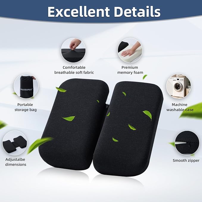 Adjustable Seat Cushion, Memory Foam Seat Cushion - Image 2