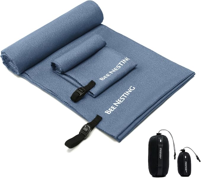 Ultralight Quick Dry Towel, Microfiber Quick-Drying Towels by BeeNesting