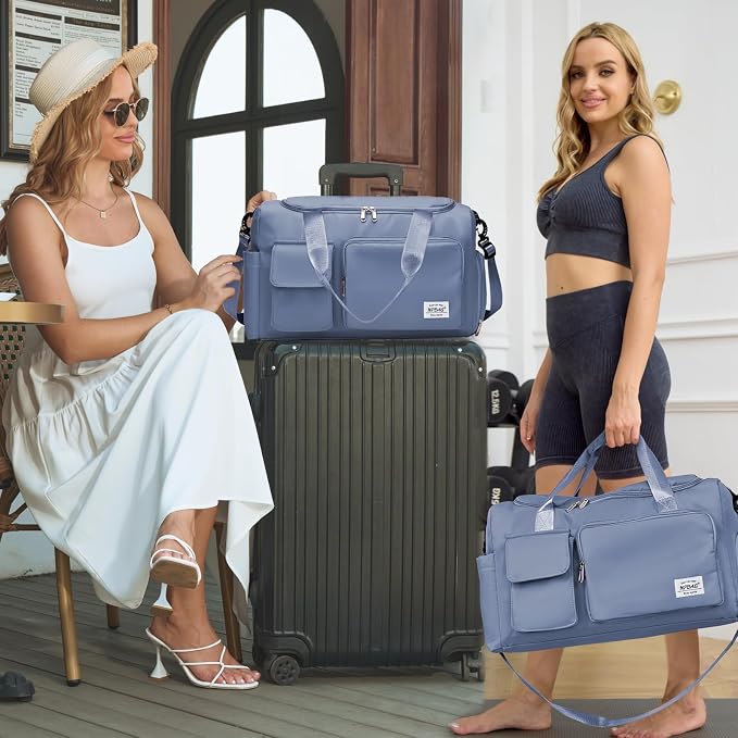 NPBAG Women Travel Duffel, Gym Workout Overnight Bag, Mommy Hospital Bag - Image 7