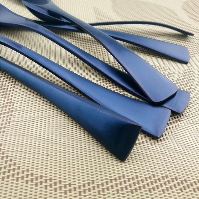 24-Piece Flatware Set, Extra Thick Heavy Duty - Image 3