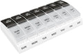 EZY DOSE Weekly Daily AM/PM Pill Case, Medicine Planner, Vitamin Organizer by EZYDOSE