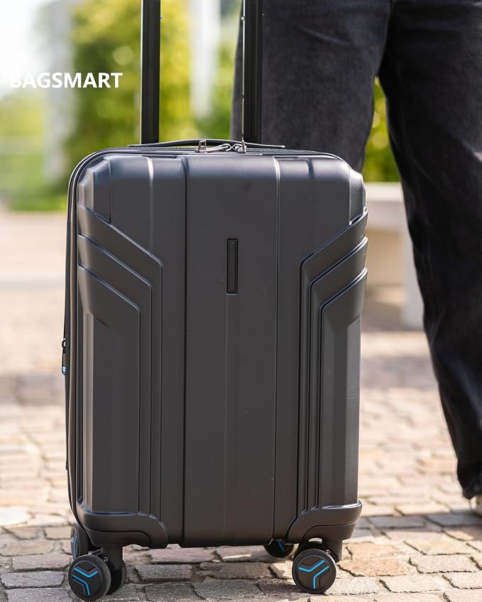 BAGSMART Expandable Carry On Luggage 22x14x9 Airline Approved, 1OO% PC - Image 9