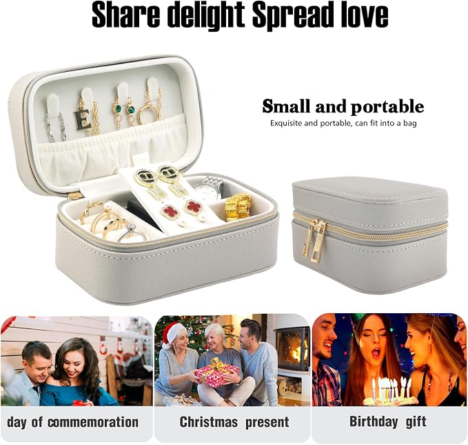 Travel Jewelry Case Small Suitable - Image 6