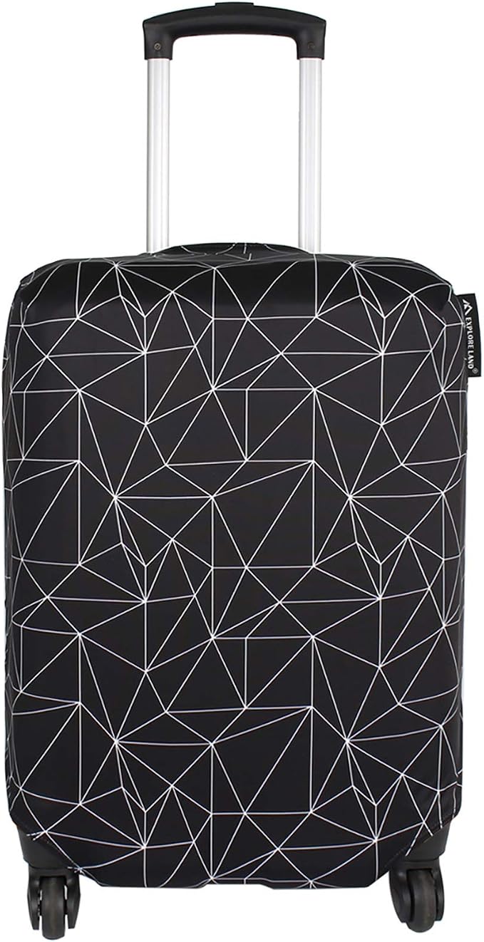 Explore Land Travel Luggage Cover Suitcase Protector Fits 18-22 Inch Case by ExploreLand