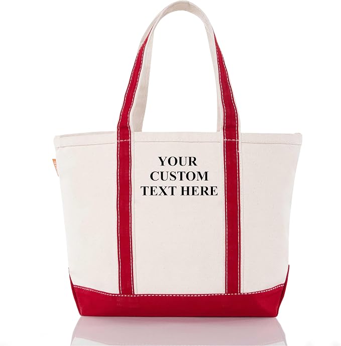 CB STATION Medium Classic Canvas Tote Bag by CBSTATION