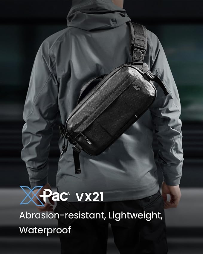 tomtoc 5.5L X-Pac Sling Bag for Nintendo Switch 2, Heavy Duty Crossbody Bag for - Image 2