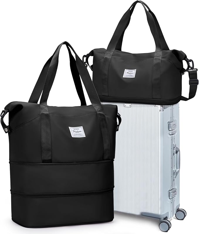 Travel Duffel Bag, Sports Tote Gym Bag, Shoulder Weekender Overnight Bag by WONHOX