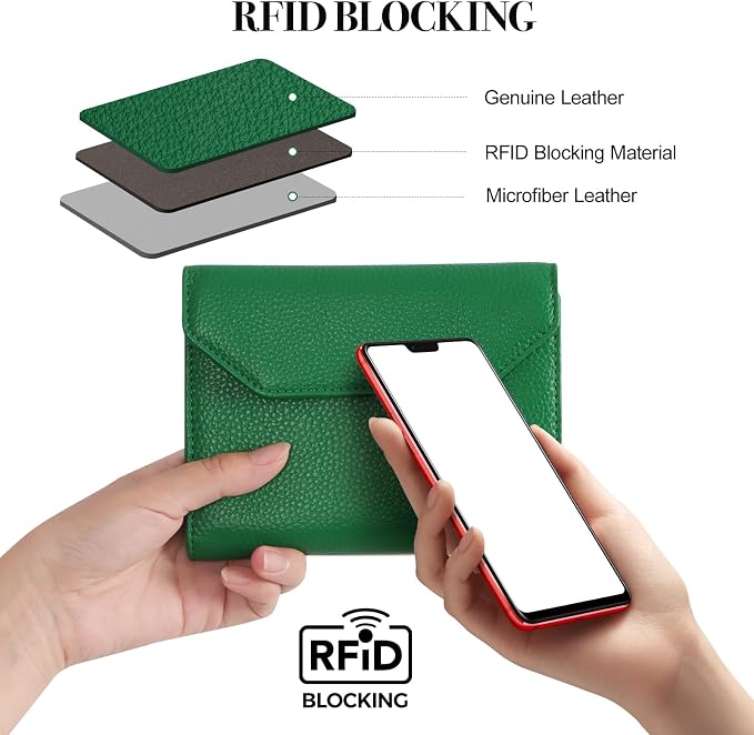 Leather Passport Holder Cover, Passport Book Holder, Rfid Blocking Travel - Image 6