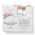 TotAha Crib Sheets for Boys, Premium Stretchy Farm Crib Sheet Fitted, Buttery by TotAha%7CUnitedStates
