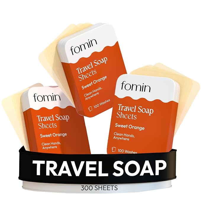 FOMIN - Antibacterial Paper Soap Sheets Tin by FOMIN