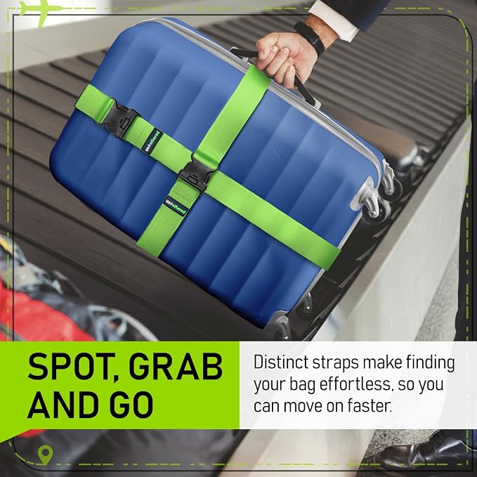 Untethered Luggage Straps | TSA-Approved Suitcase Belts - Image 7