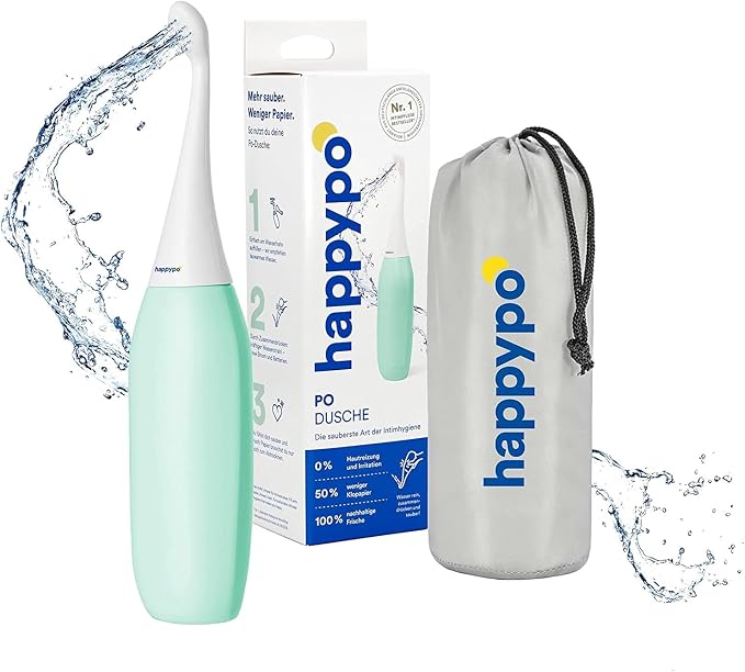 HappyPo The Original Portable Bidet - 300ml Peri Bottle by HappyPo