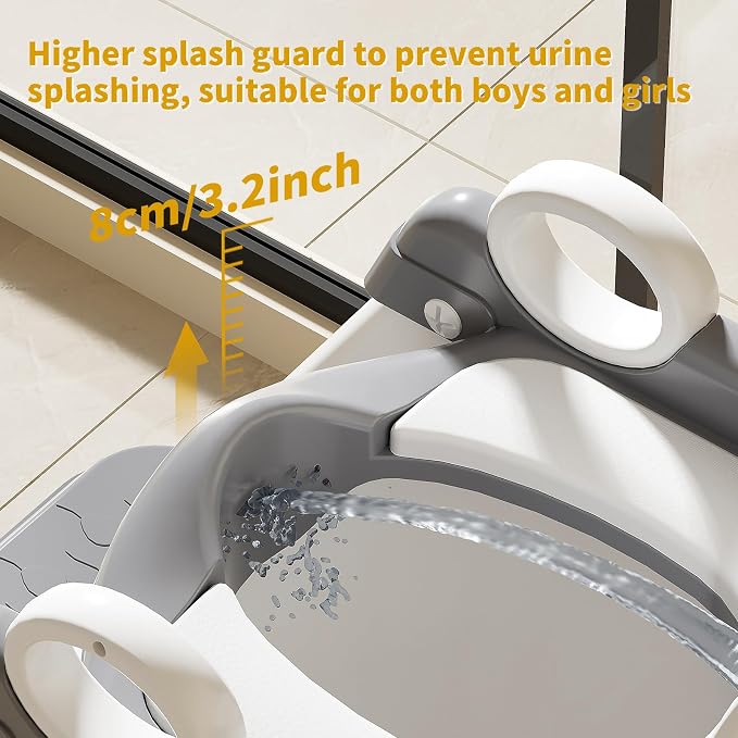 Potty Training Seat, Non Slip Foldable Toilet Training Seat - Image 4
