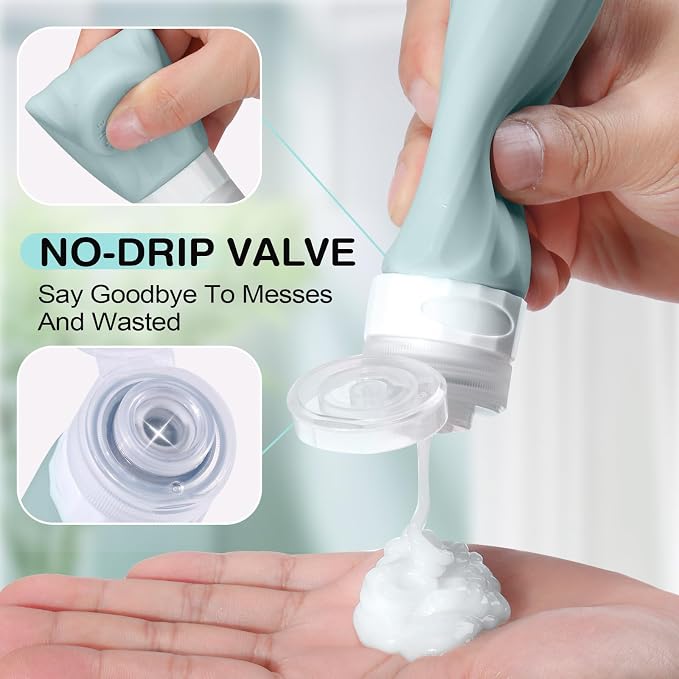 14pack Travel Bottles for Toiletries, TSA Approved Travel Size Toiletries - Image 4
