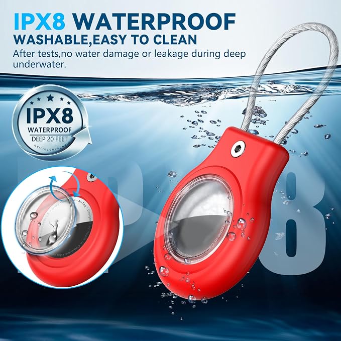 Waterproof Airtag Holder, Airtag Case - Image 2