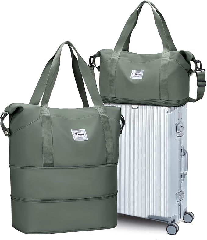 Travel Duffel Bag, Sports Tote Gym Bag, Shoulder Weekender Overnight Bag by WONHOX