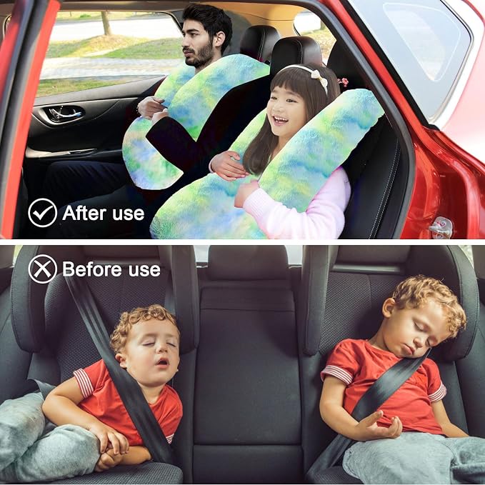 Travel Pillow, Travel Pillow for Kids, Sleeper Hold Pillow Travel, Removable - Image 2