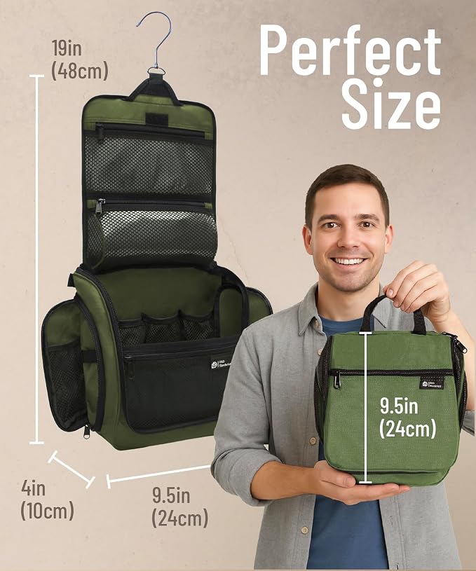 D&D Hanging Travel Toiletry Bag - Image 3