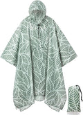 salamra Hooded Rain Poncho Waterproof Raincoat Jacket by salamra