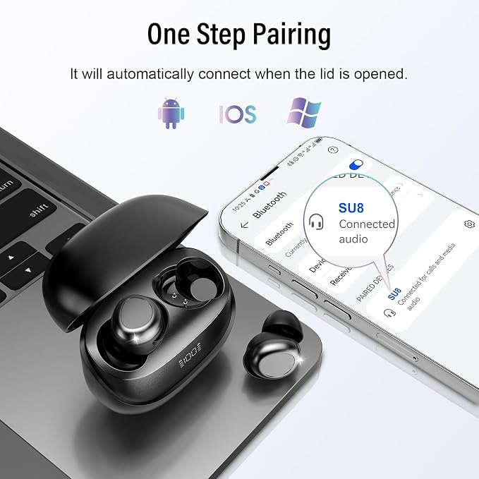 Sleep Earbuds Bluetooth 5.4 in Ear Light-Weight Headphones, Mini Sleep - Image 7