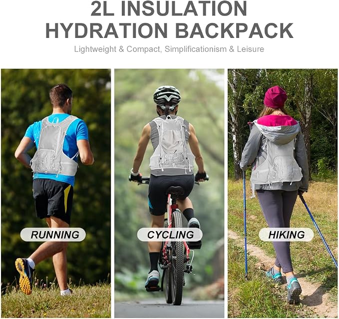 INOXTO Hydration Pack Backpack ，Water Backpack - Image 5