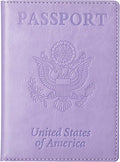 TIGARI Passport Holder for Travel Women Men, PU Leather Passport Wallet Cover by TIGARI