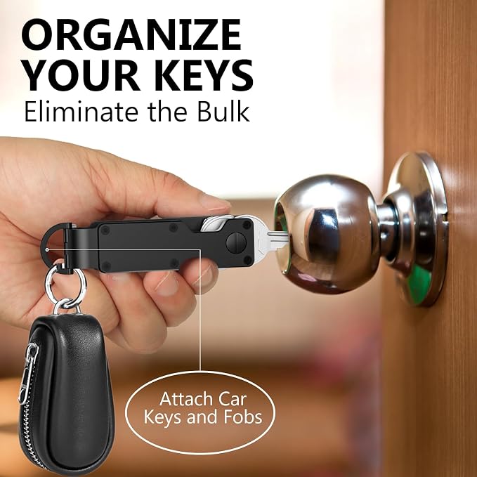 Key Organizer Minimalist Innovative Keyholder Compact Keys Organizer Smart - Image 5